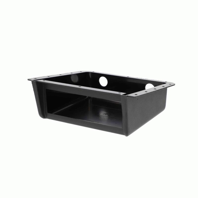 Metra 99-9000 2" Tall 1-DIN Universal Dash Kit Under Mount CD Housing