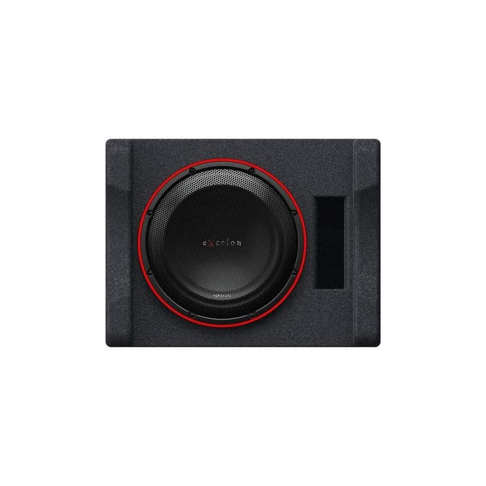 Kenwood P-XW1221SHP Enclosed Non-Powered 12 Inch Subwoofer 500W RMS 2 Ohms Black
