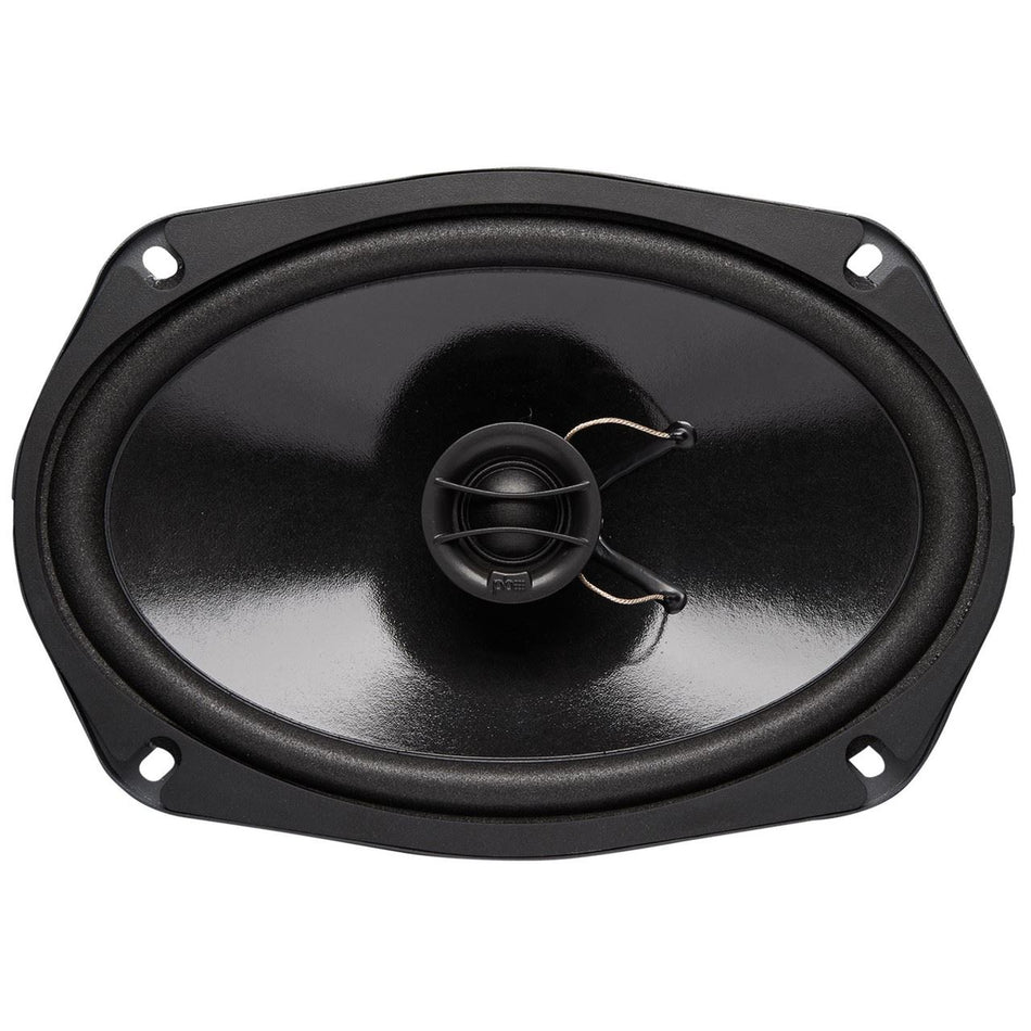 PowerBass S-6902T 6 x 9 Inch Thin Mount Full Range Coaxial Speaker