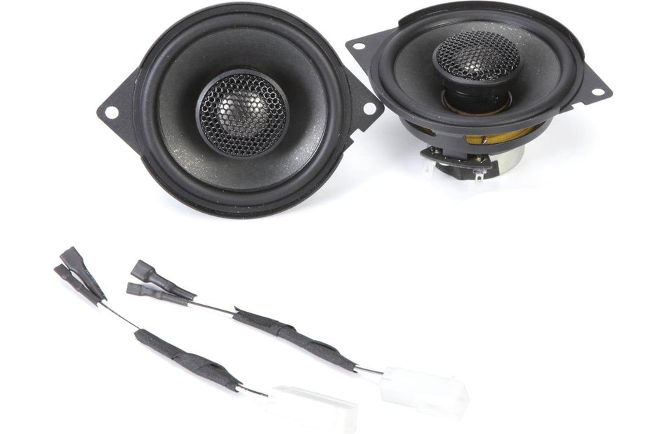 MBQuart JC1-108 3.5" Coaxial Front Dash Speakers For Jeep Wrangler Gladiator