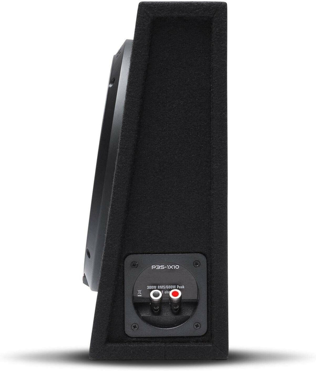Rockford Fosgate P3S-1X10 Punch Single 10 Inch Shallow Subwoofer Loaded Enclosure