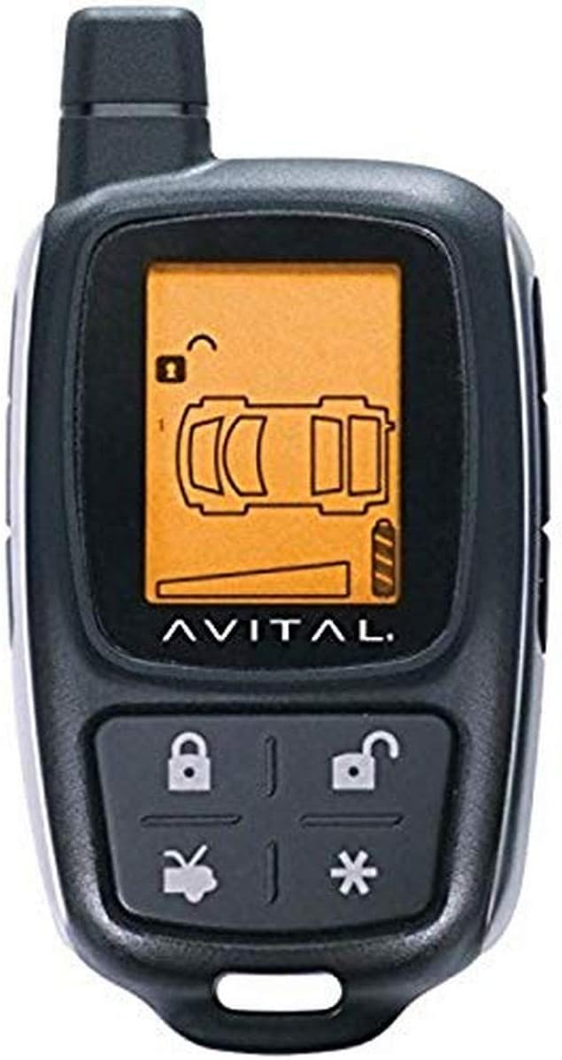 Avital 7345L two-way LCD replacement remote