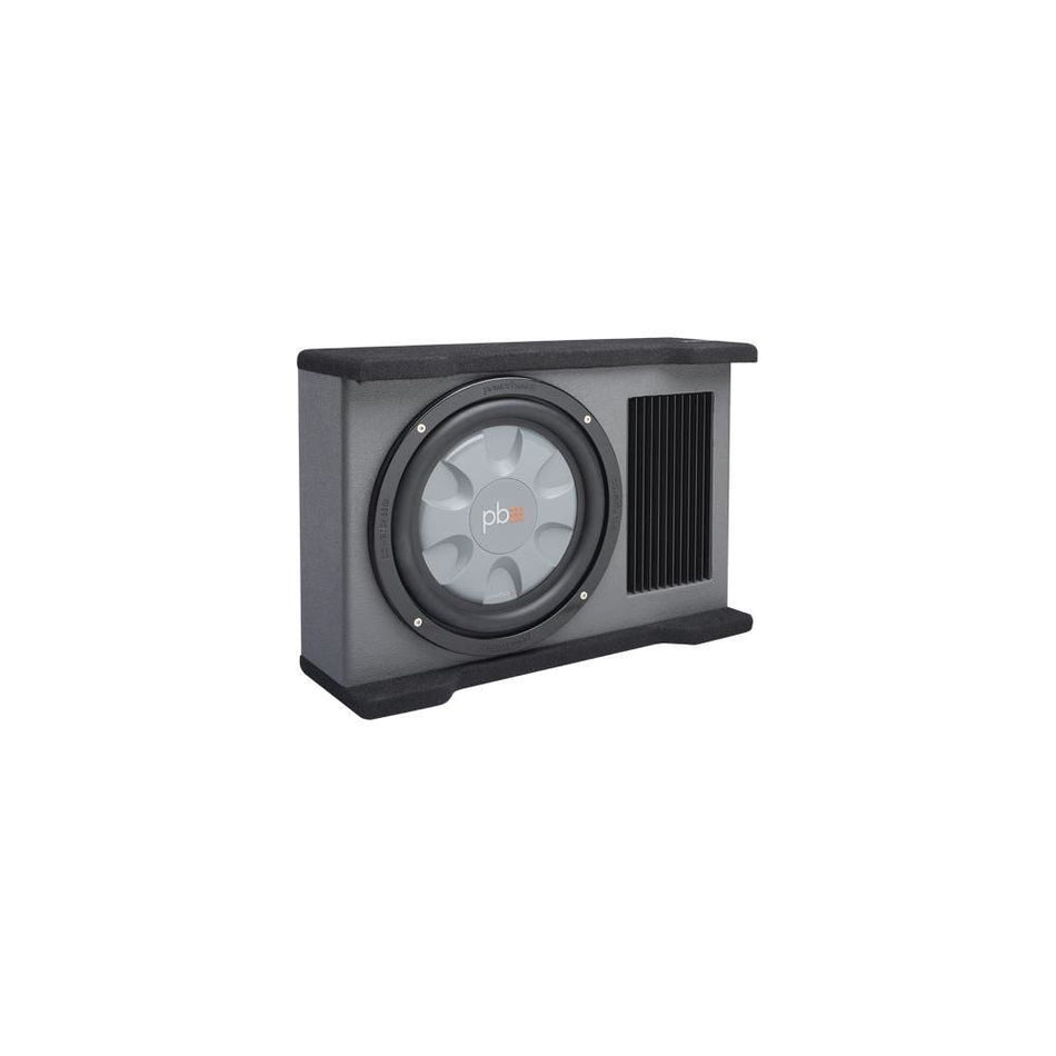 PowerBass PS-ADF110T Auto sound Single 10 Inch 175 watt Amplified Down Firing Enclosure