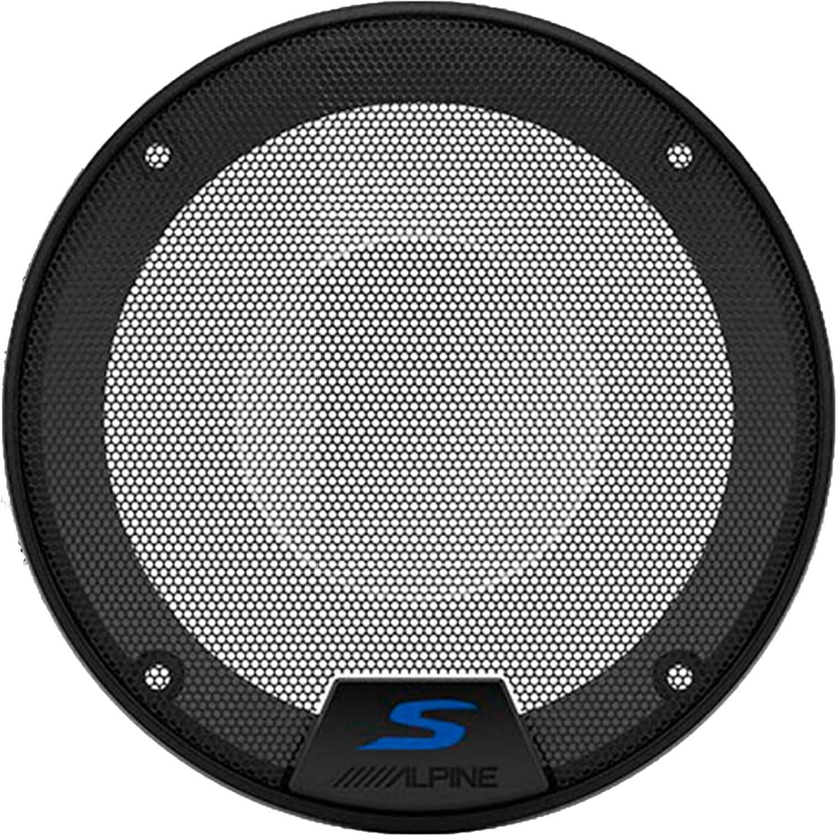 Alpine KTE-S50G 5.25" Mesh Speaker Grilles for S-Series S-S50 Speaker Black