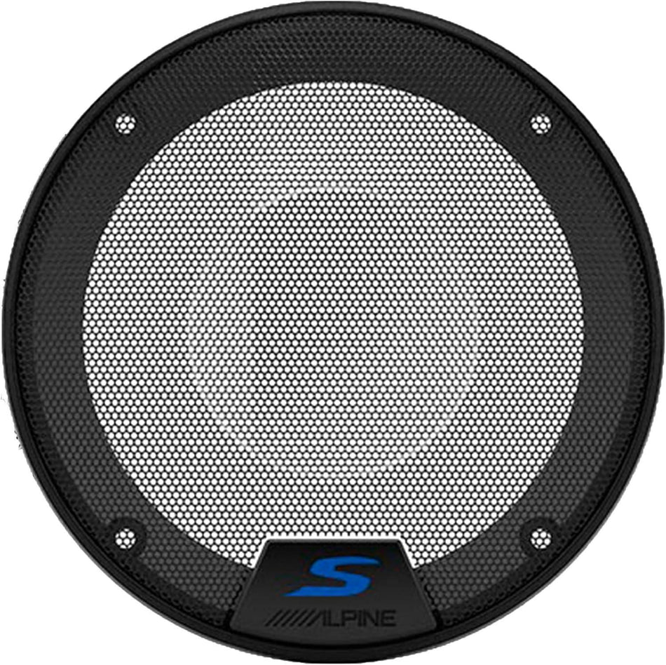 Alpine KTE-S50G 5.25" Mesh Speaker Grilles for S-Series S-S50 Speaker Black