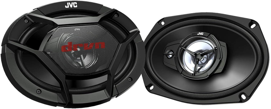 JVC CS-DR6931 DRVN DR Series 6x9" 3-Way Coaxial Speaker Pair 500W Peak 70W RMS