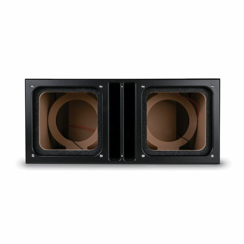 MTX SLH12X2S 12" Sledgehammer Unloaded Enclosure Box For Dual Square Subwoofer