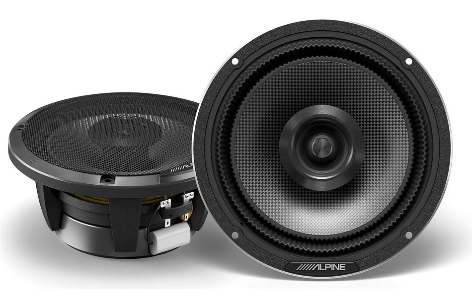 Alpine HDZ-65 Status Hi-Res Series 6.5" 2-Way Coaxial Speaker Set 100W RMS Power