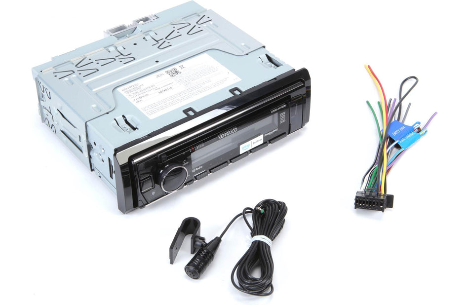 Kenwood KDC-X705 CD Player 1 DIN 1.5 Line Text Display with Bluetooth and HD Radio