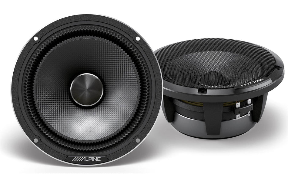 Alpine HDZ-65CS 6.5" 2-Way Hi-Res Component Speaker Set 300W Peak 100W RMS