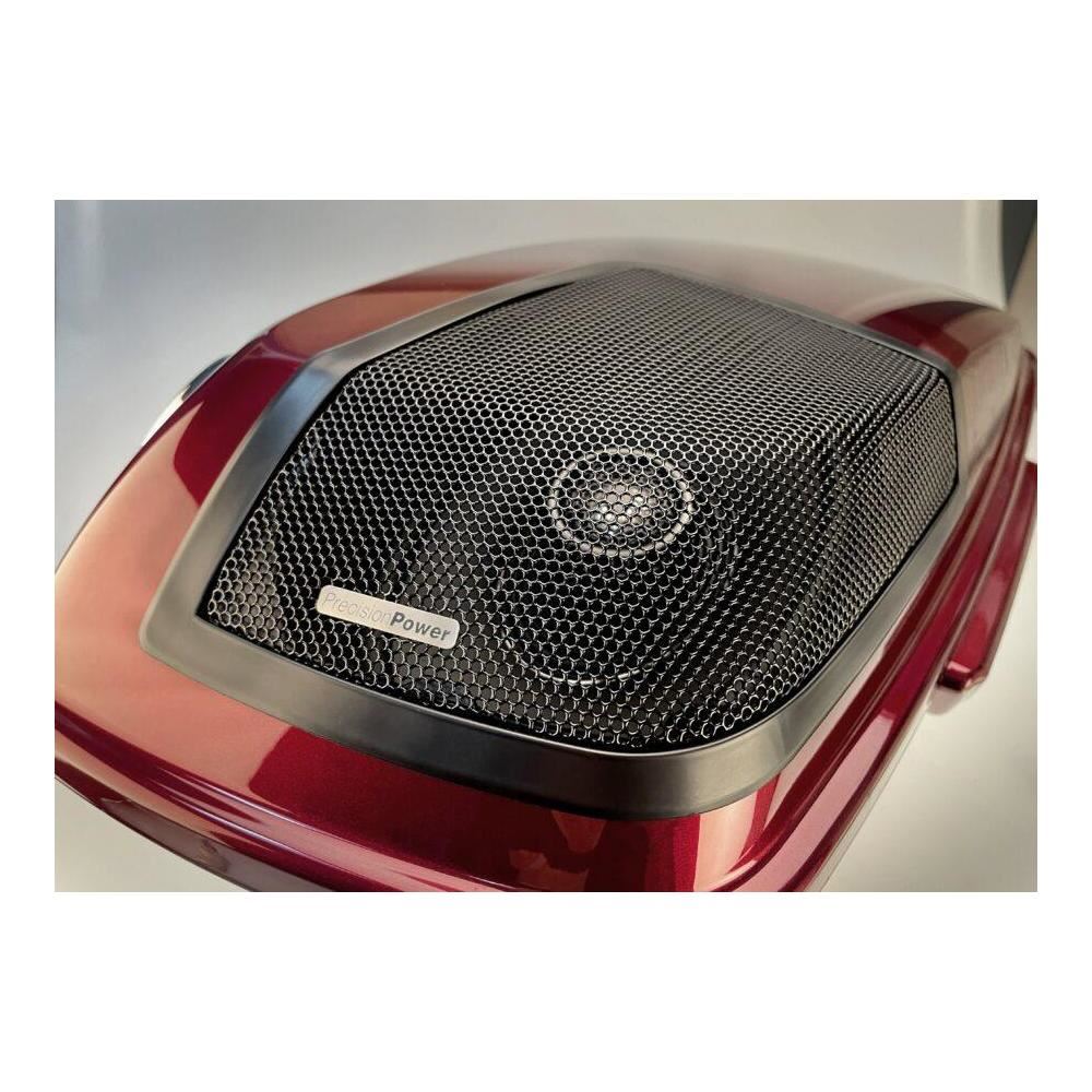 Precision Power HD13.SBS Saddlebag Speaker Installation Kit for Harley 2014+ Street, Road, Ultra Glide.