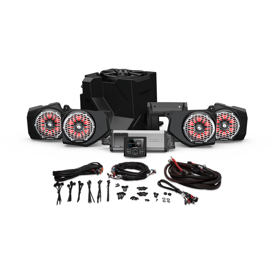 Rockford Fosgate RNGR18-STG6 Stage-6 Audio System for Select Polaris Rangers