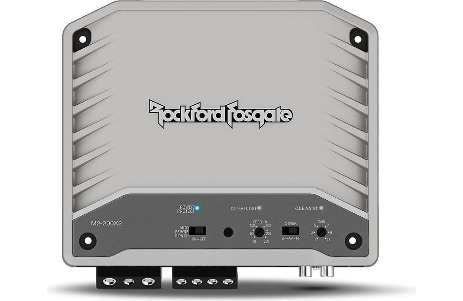 Rockford Fosgate M2-200X2 200W 2 Channel M2 Series Element Ready Amplifier Marine Audio