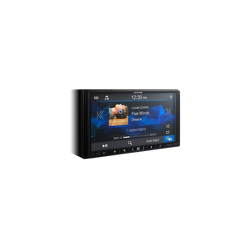 Alpine iLX-407 7" Shallow HD-Display Radio Stereo 4v Audio BT CarPlay SiriusXM