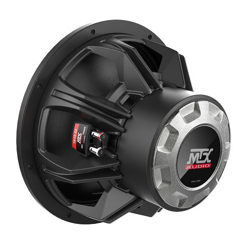 MTX 7512-22 12 Inch 750 Watts 2 Ohm Dual Round Subwoofer 1500 Watts Peak Power Handling