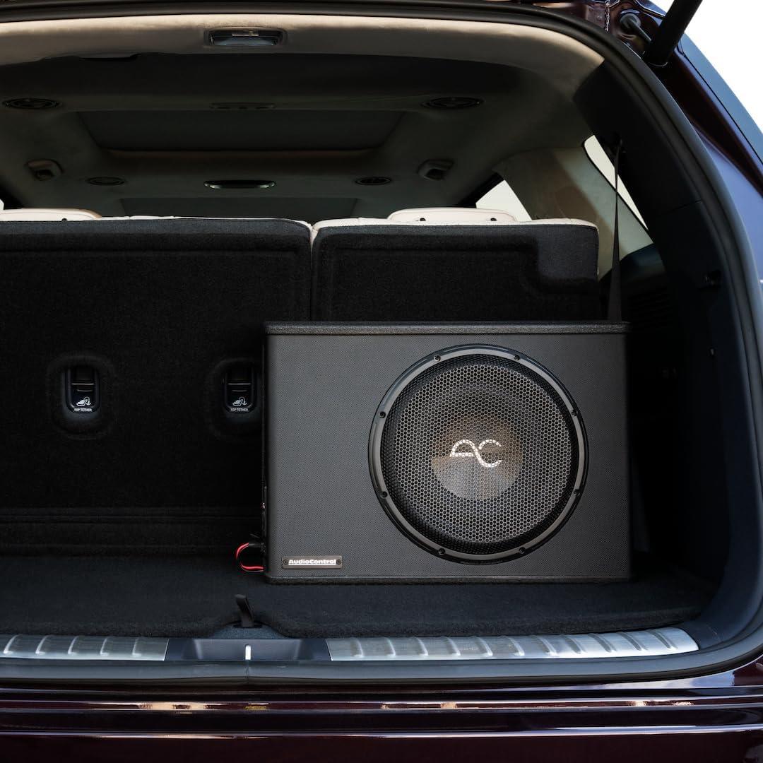 AudioControl SPC-W10 10" Sealed Loaded Subwoofer Enclosure, 2-Ohm, 400W RMS