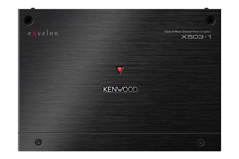 Kenwood X503-1 Power Amplifier Mono Channel Class D 1000W Peak Power 500W RMS