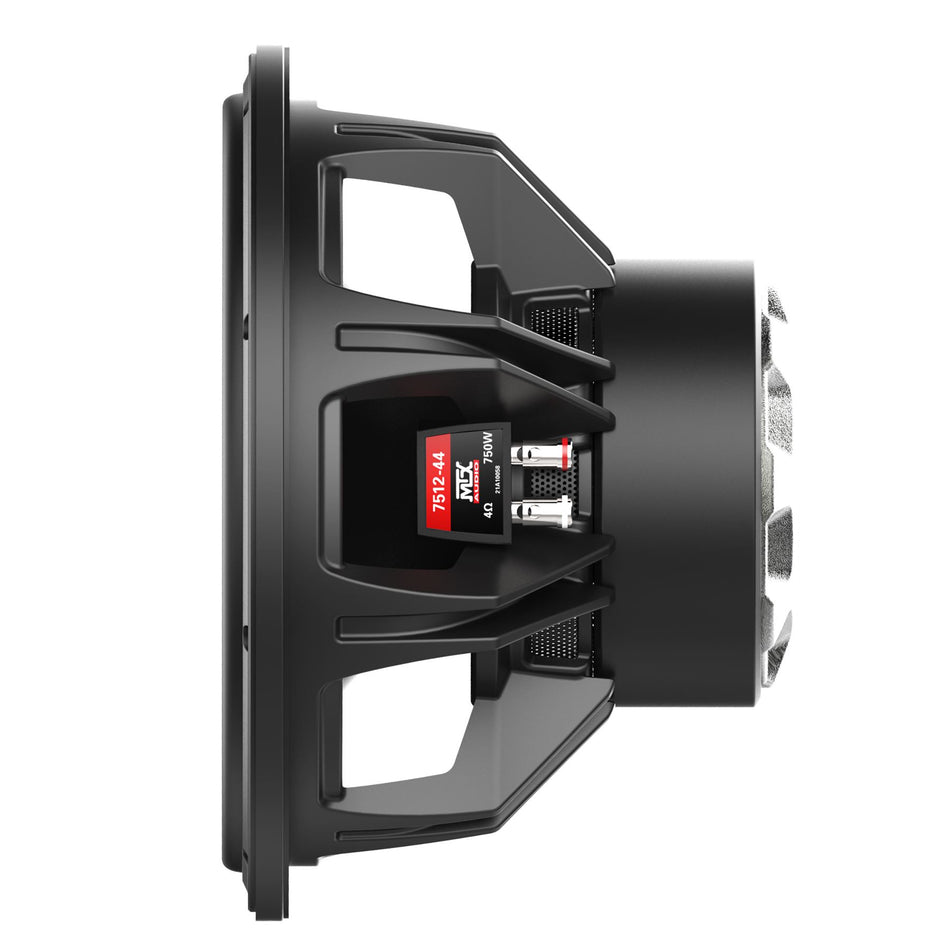 MTX 7512-44 12'' 750W 4 Ohm Dual Round Subwoofer
