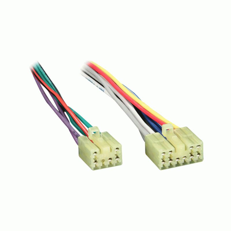 Metra 71-1761 Receiver Wiring Harness for Select Toyota Scion Subaru 1987-Up