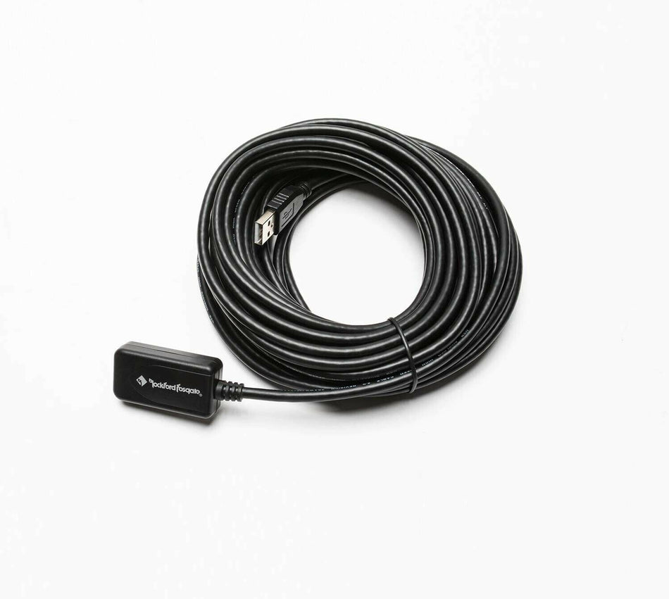 Rockford Fosgate PMX-USBEXT Universal Marine Boat 33 Feet USB Extension Cable