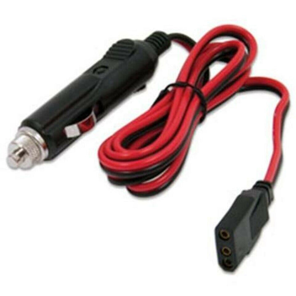 Truckspec TSPSCBH-3P CB Radio 3 Pin 2 Wire Replacement DC Power Cord Plug 12V