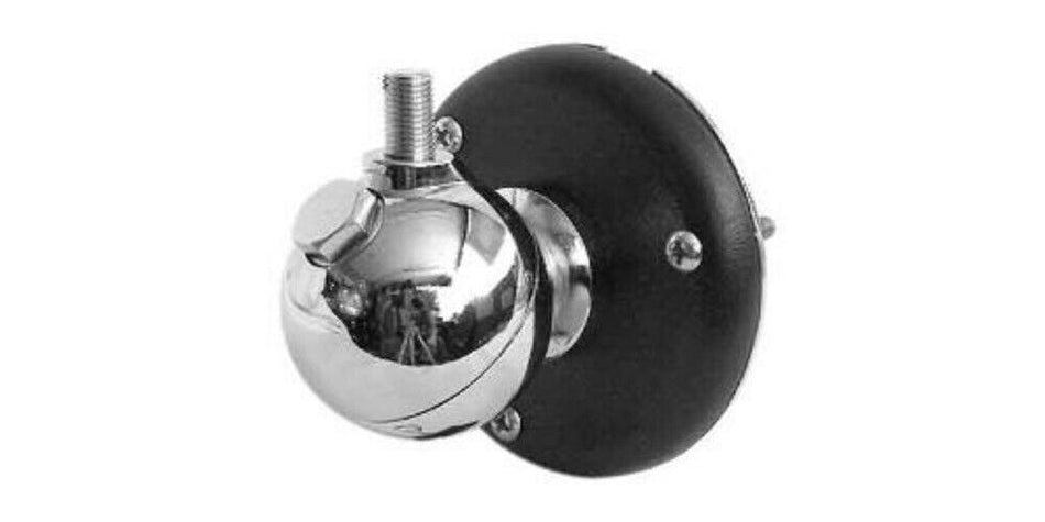 ProComm JBC985-3 CB Radio Spring Whip Antenna Ball Mount 3.5 Inch with Lug Connector