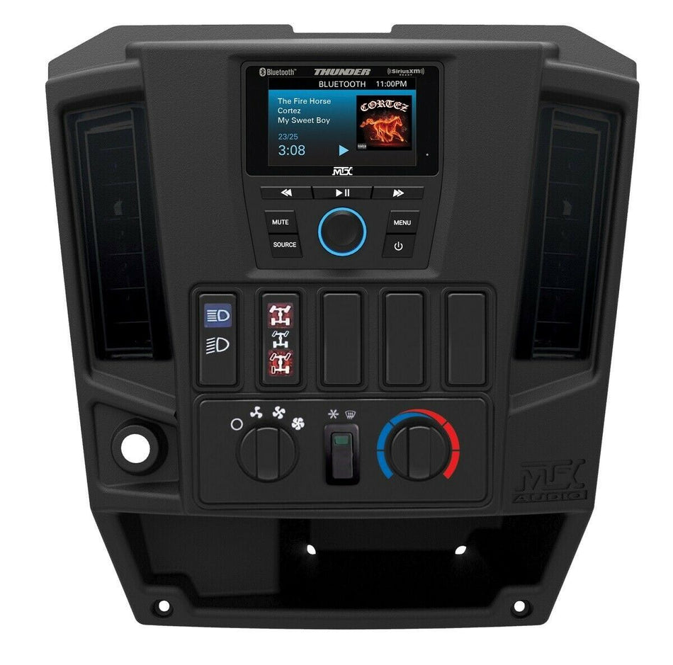 MTX MUDRNGRDK Dash Kit for AWMC3 Bluetooth Receiver Mount Console Compatible with Polaris