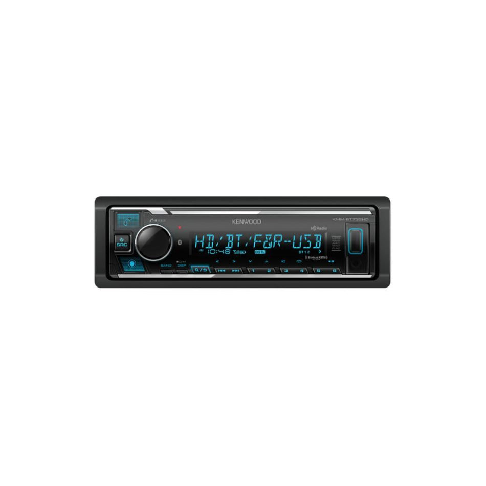 Kenwood KMM-BT732HD Digital Media Receiver Display with Bluetooth HD Radio Tuner