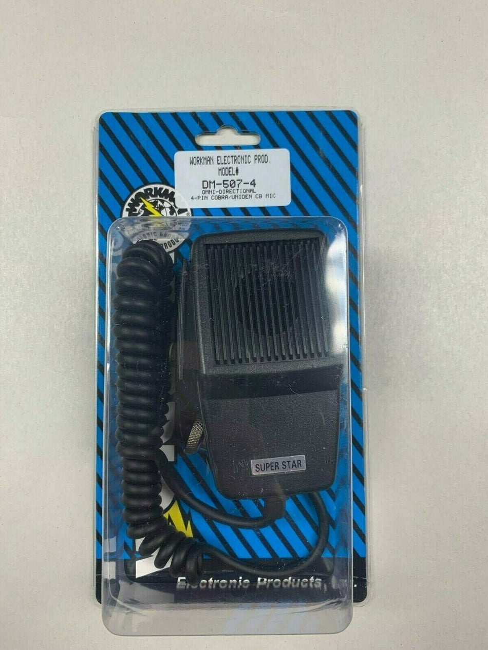 Workman DM507-4 Replacement 4Pin Mic