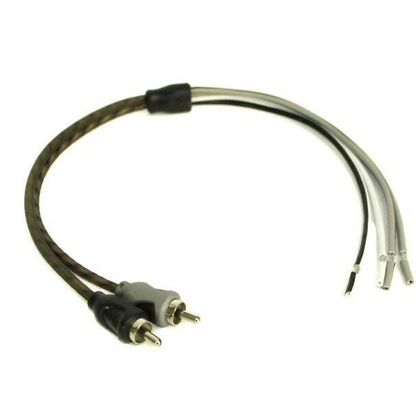 Rockford Fosgate RFI2SW Speaker Line to Male RCA Adapter