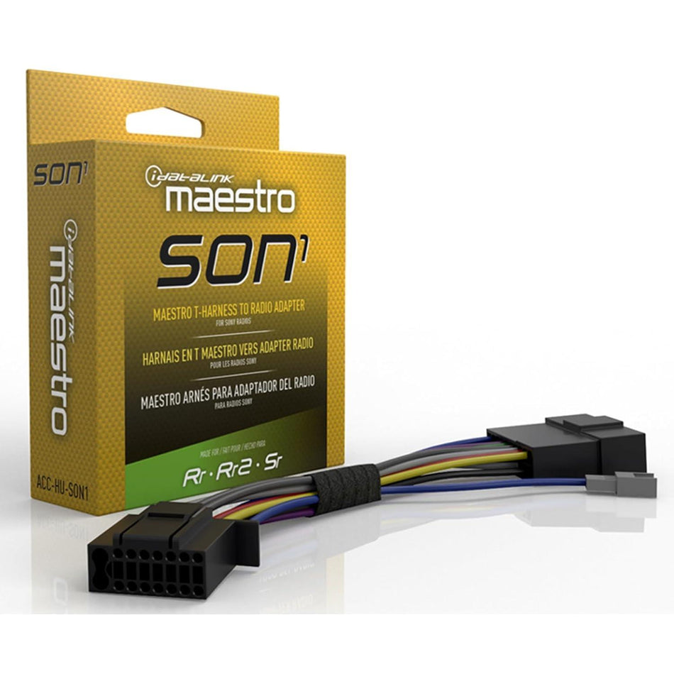 iDatalink ACC-HU-SON1 Head Unit Adapter Harness for Select Sony Car Radios