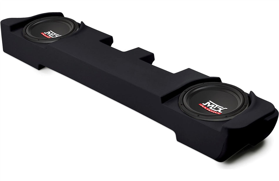 MTX F250X00BK20-TN ThunderForm Dual Loaded 10" Subwoofer For Ford F-250 2000-14