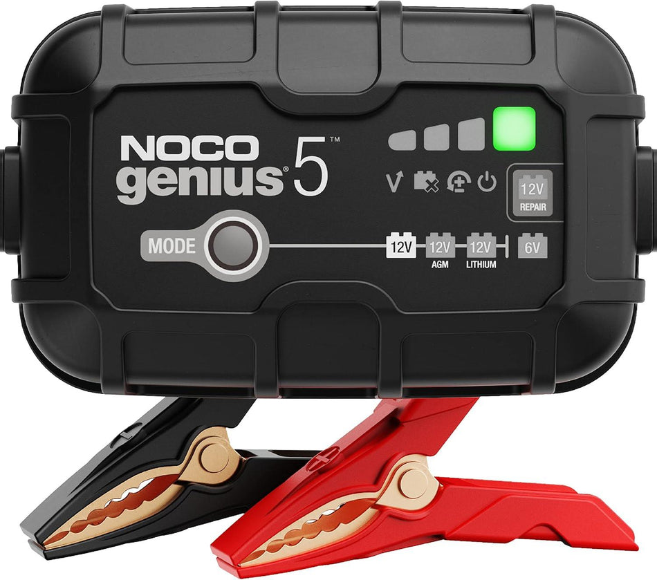 NOCO GENIUS5 Battery Charger 5-Amp Fully Automatic Battery Maintainer & Desulfator