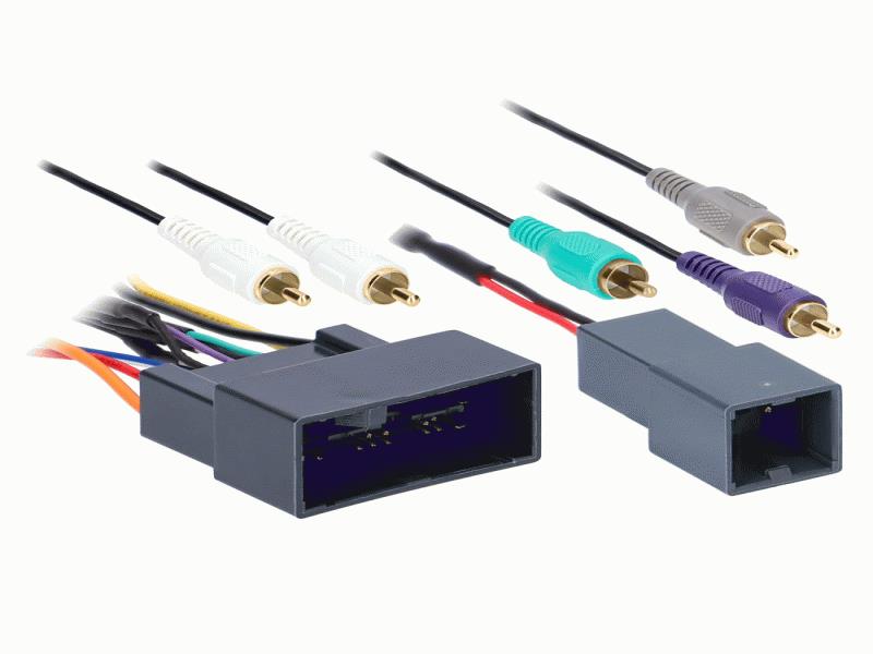 Metra 70-1730 Receiver Wiring Harness Amplified Version for Select Acura Honda