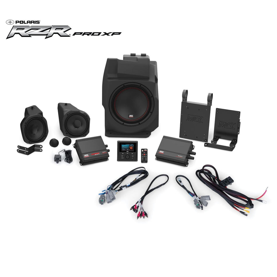 MTX PROXP-20-THUNDER3 3-speaker amplified audio system for 2020+ Polaris RZR Pro XP vehicles