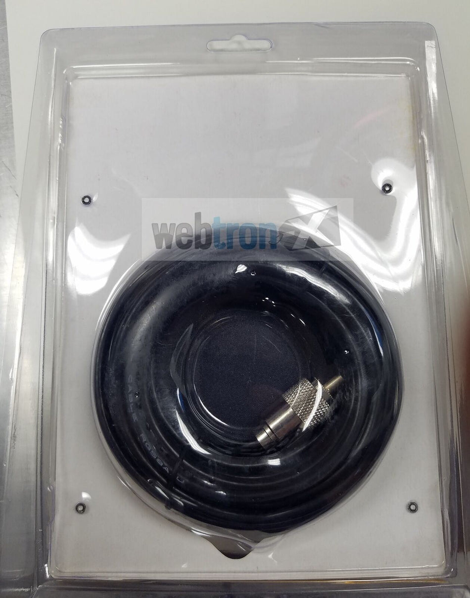ProTrucker PTMAG518-BH 5 Inch Magnet Mount for CB Antenna with SO 239 and 18 Feet Coax