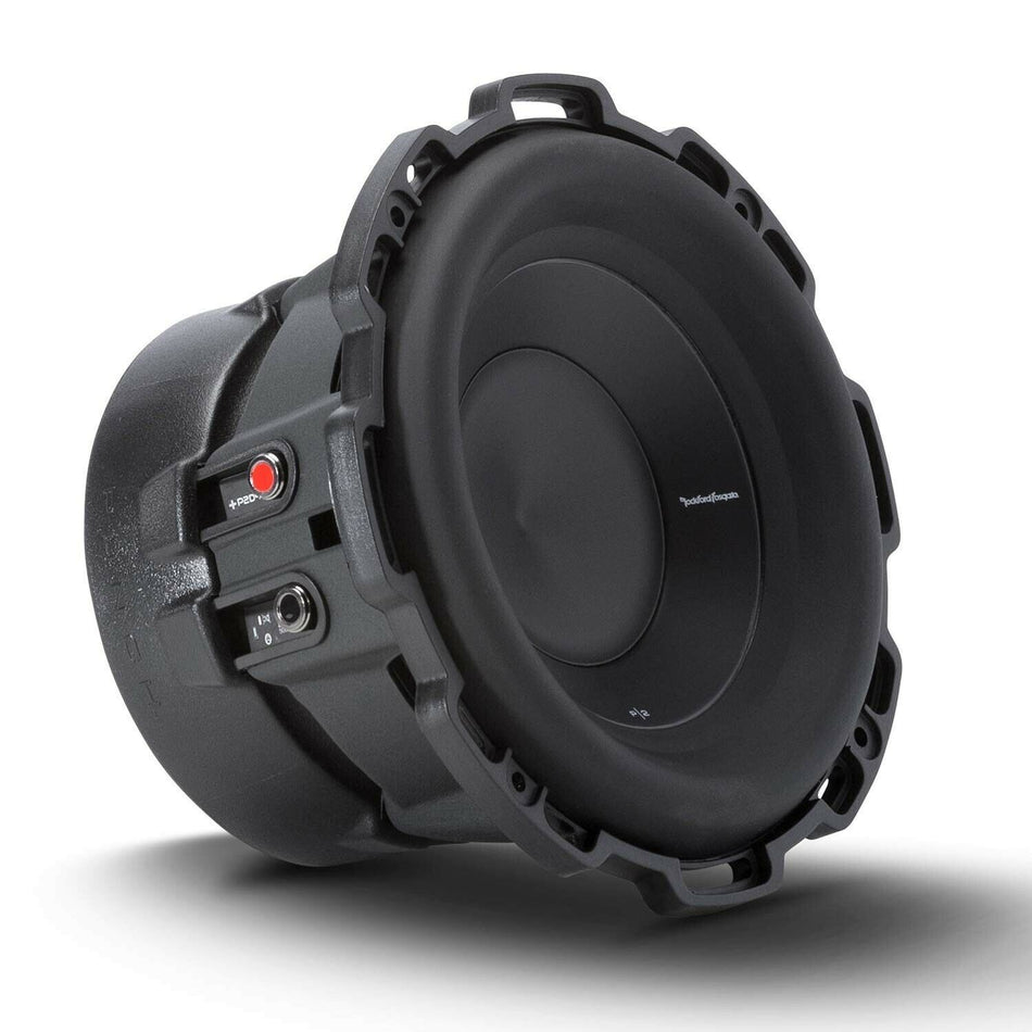 Rockford Fosgate P2D4-12 12 Punch P2 DVC 4 Ohm 12 Inch 400 Watts RMS 800W Peak Subwoofer