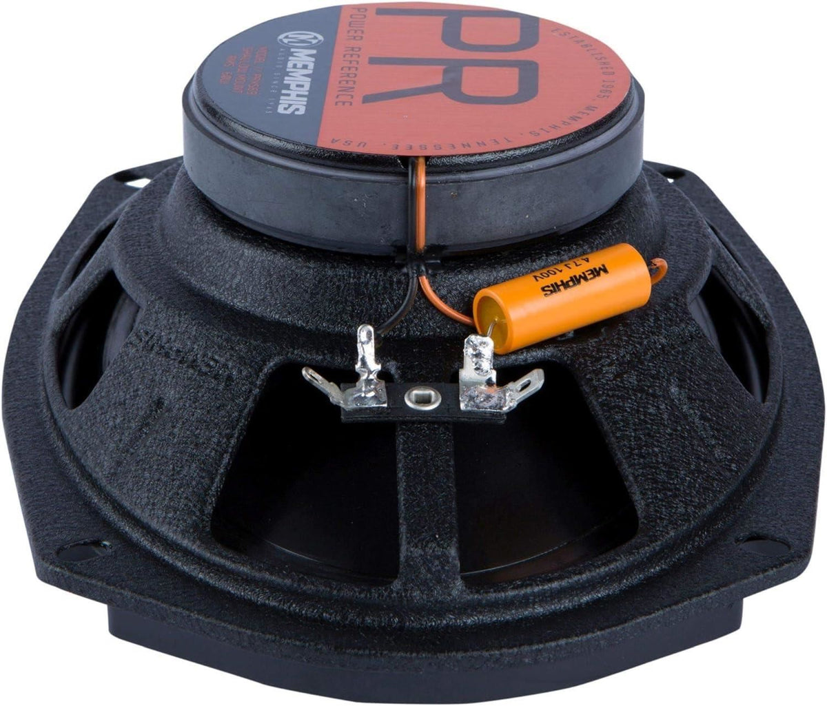 Memphis Audio PRX69S Power Reference 6" x 9" Shallow Coaxial Speaker Pair, 60W RMS