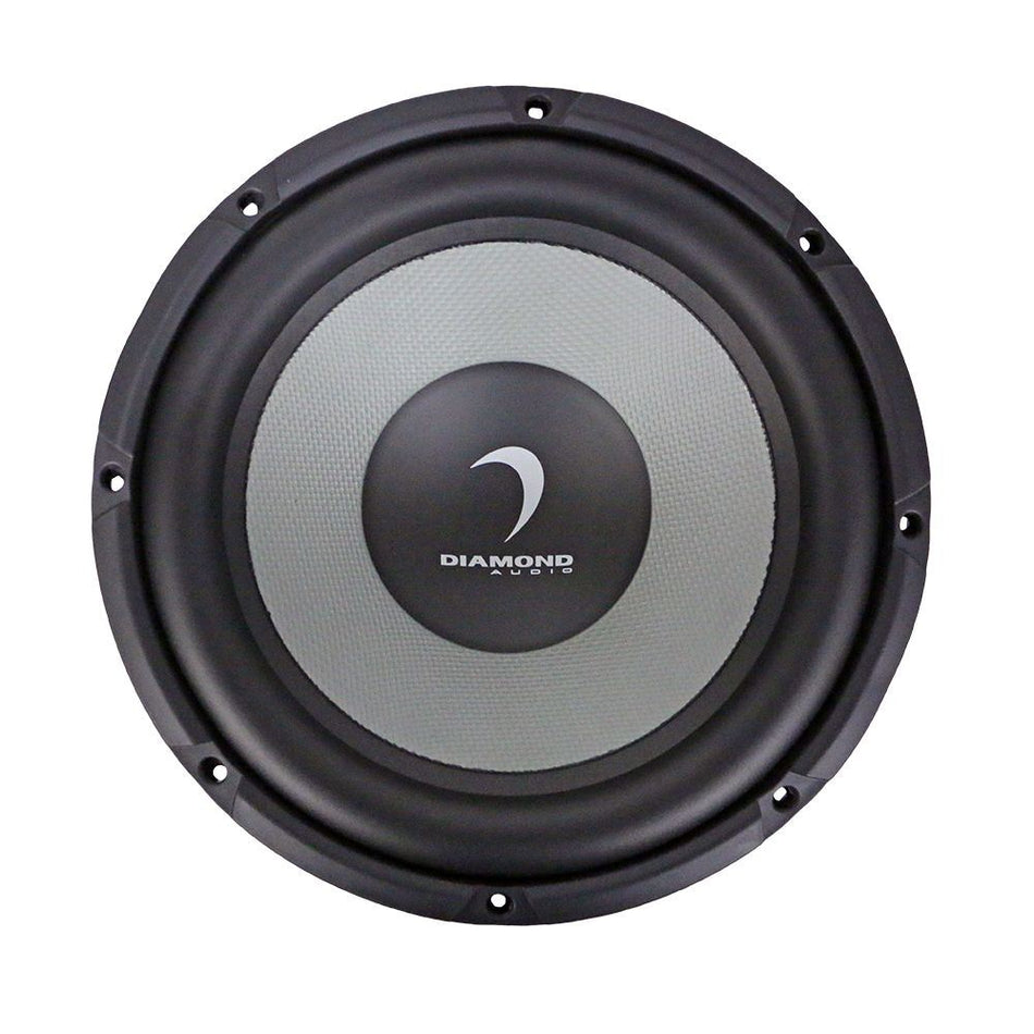 Diamond Audio DMD124 12" Subwoofer Dual Voice Coil 400W Peak 200W RMS 4-Ohm
