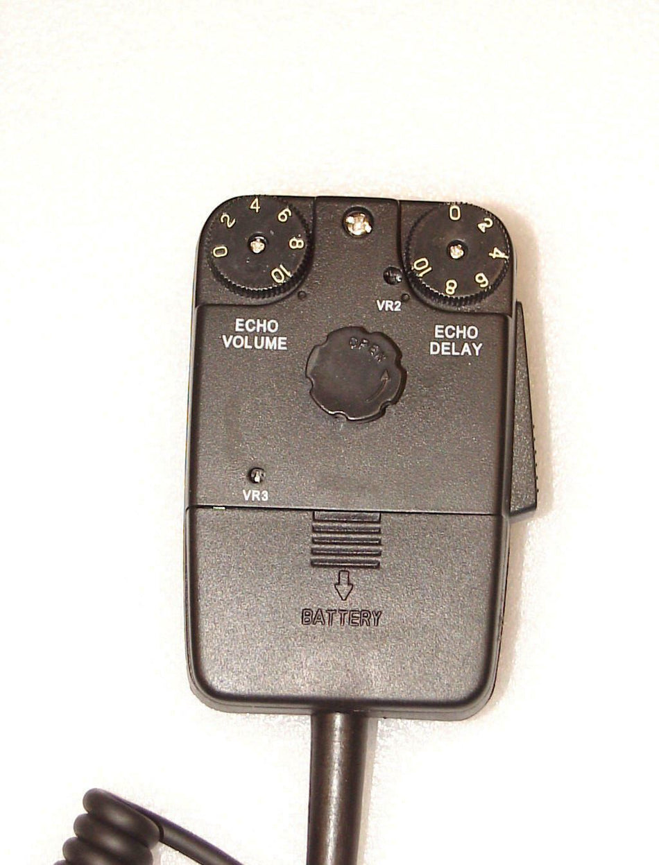 Workman DM1000 Powered Tornado Echo Mic for CB Ham Amateur Radio 4-Pin Superstar