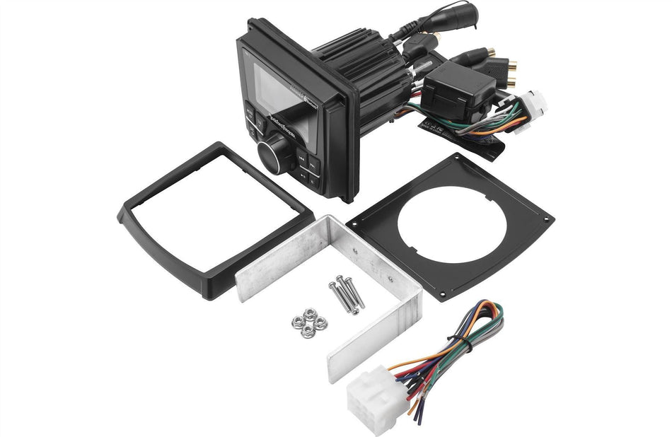 Rockford Fosgate YXZ-STAGE1 Stereo Kit AM/FM/WB Compatible with Yamaha YXZ Models 16-20