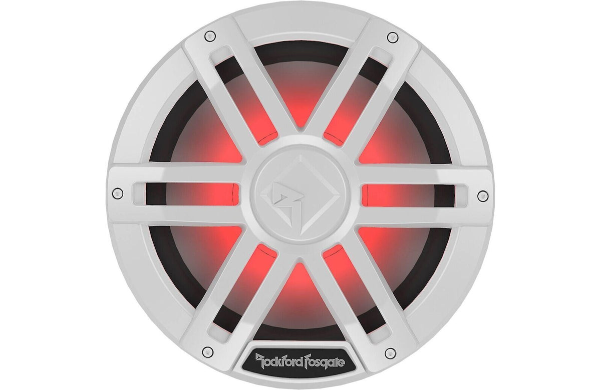 Rockford Fosgate M1D2-12 Color Optix 12 Inch DVC 2 Ohm Multicolor LED Marine Subwoofer