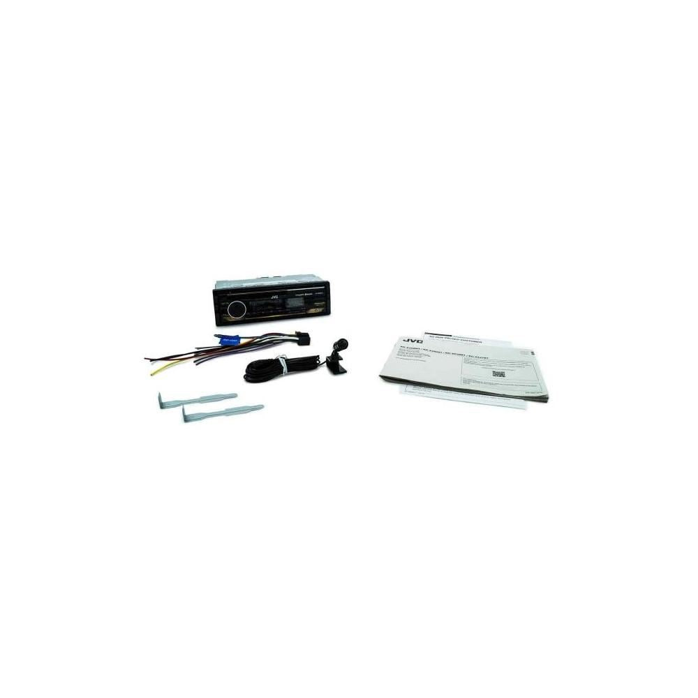 JVC KD-X380BTS Digital Media Receiver Single-DIN Built-in Amazon Alexa Bluetooth