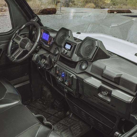 Rockford Fosgate RNGR18-STG1 All-In-One Dash Housing with PMX-1 and Speakers