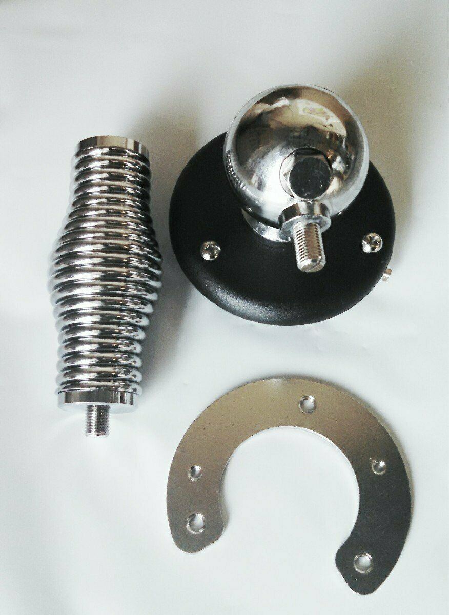 ProComm JBC986 Heavy Duty CB Radio Antenna 3 Inch Ball Mount with Barrel Spring