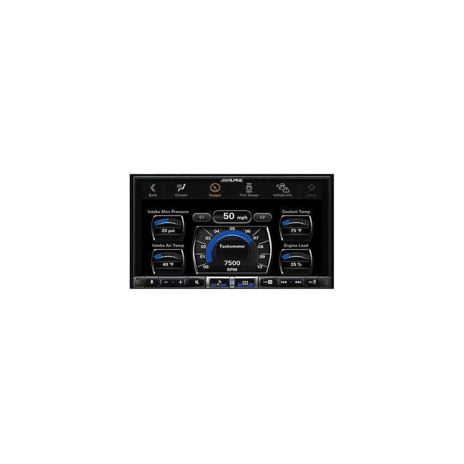 Alpine iLX-507 7" HD-Display Radio Stereo 4v Audio BT Wireless CarPlay SiriusXM