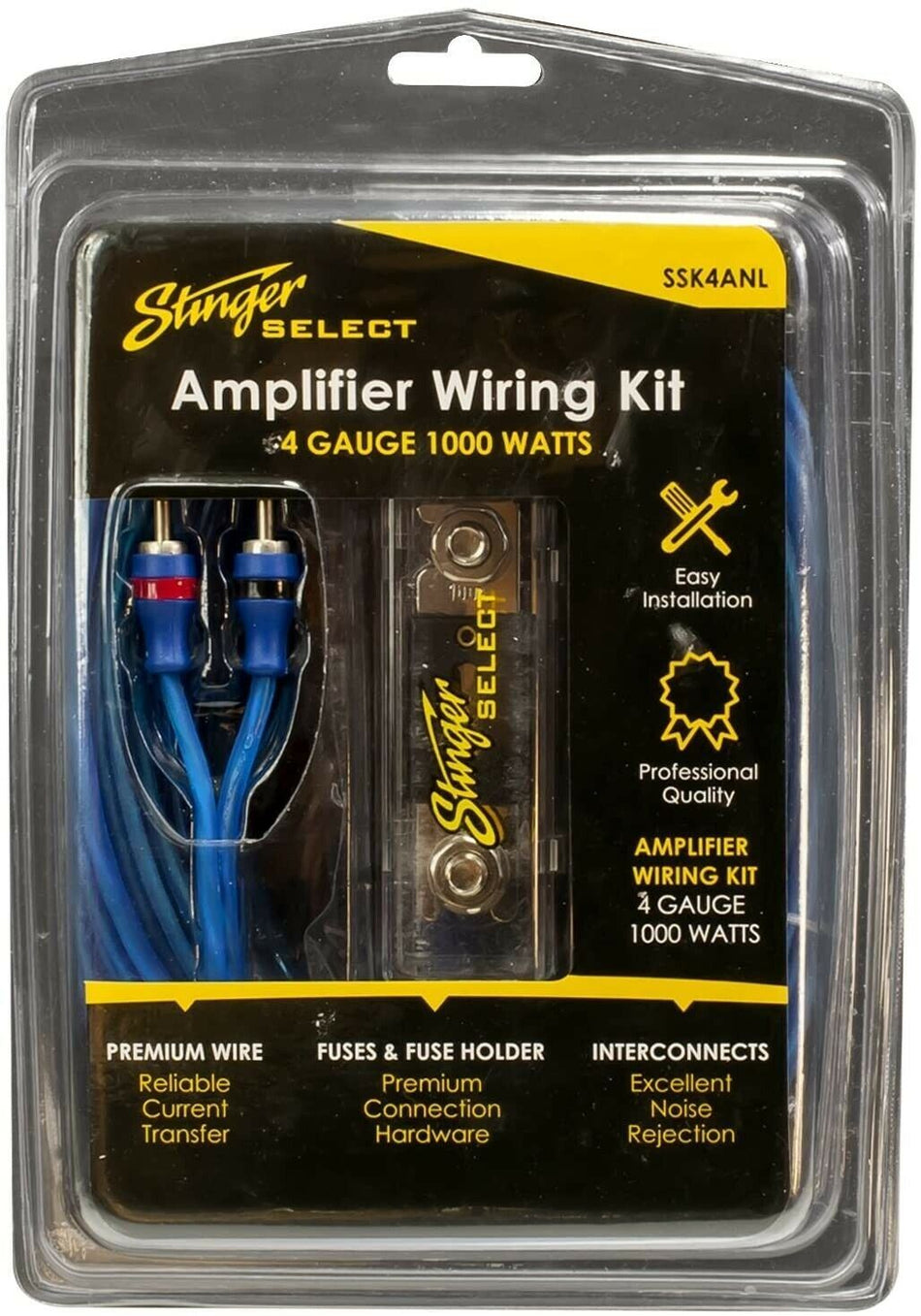 Stinger SSK4ANL Amplifier Wiring Kit