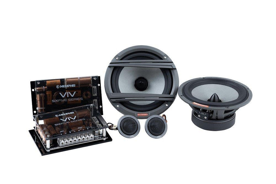 Memphis VIV60CV2 SixFive Series 6.5" Component Speaker Set 160W Peak 80W RMS