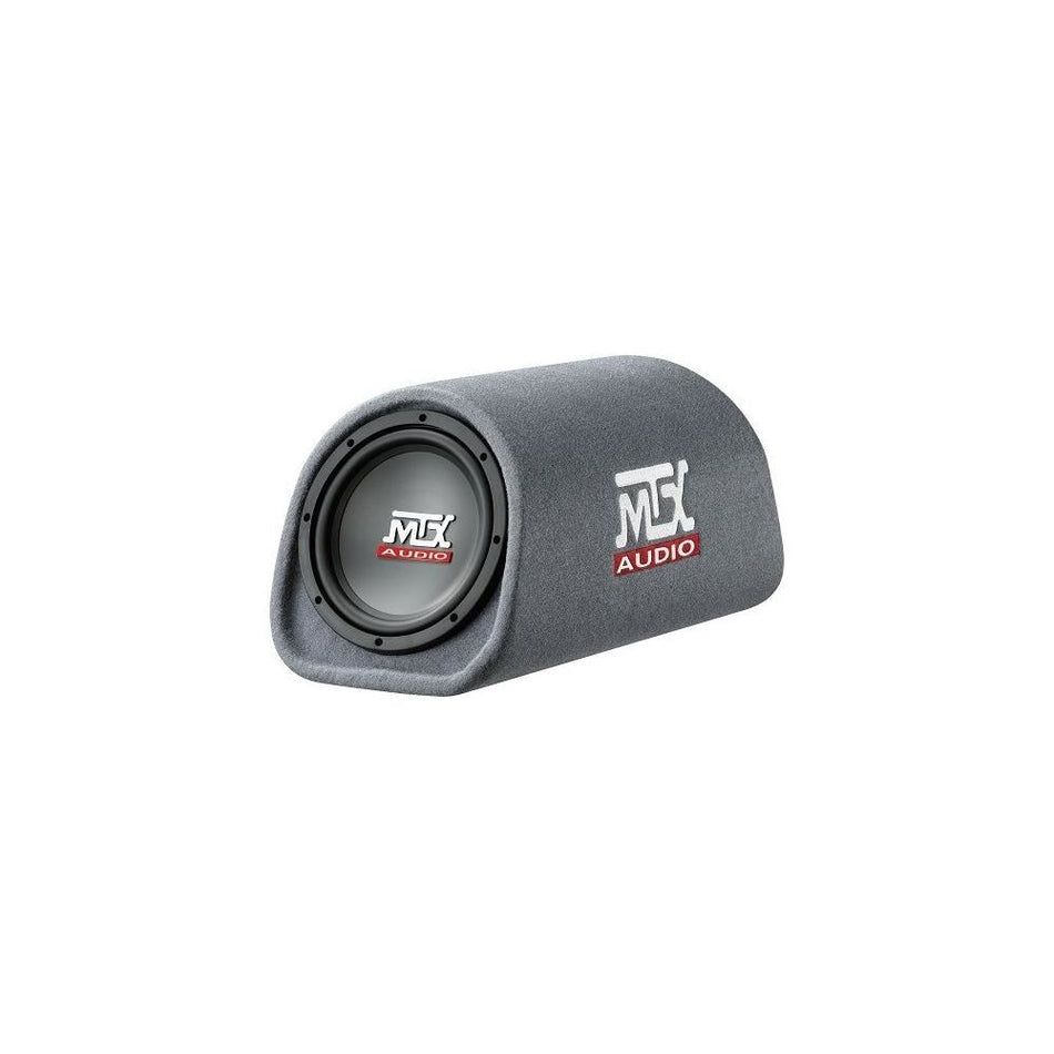 MTX RT8PT Road Thunder Universal 120W Powered Vented Ported 8" Subwoofer Tube