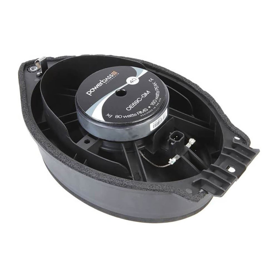 PowerBass OE69C-GM 6 X 9 Inch OEM Replacement Component Speaker Compatible with Chevy GMC